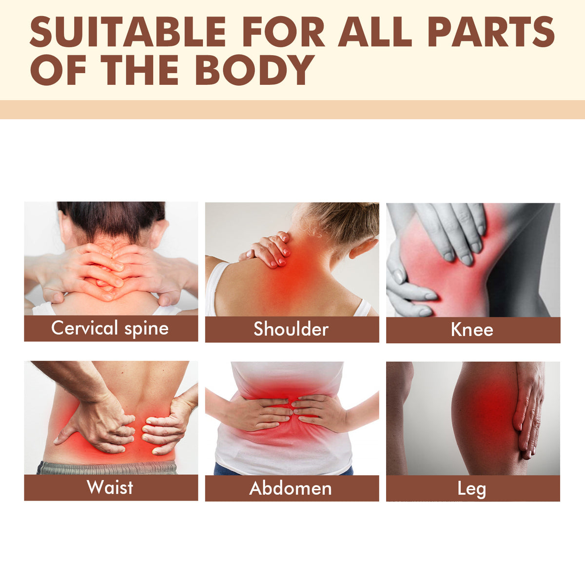 Joint Massage Cervical Self-heating Moxibustion Plaster Soothing Soreness Care