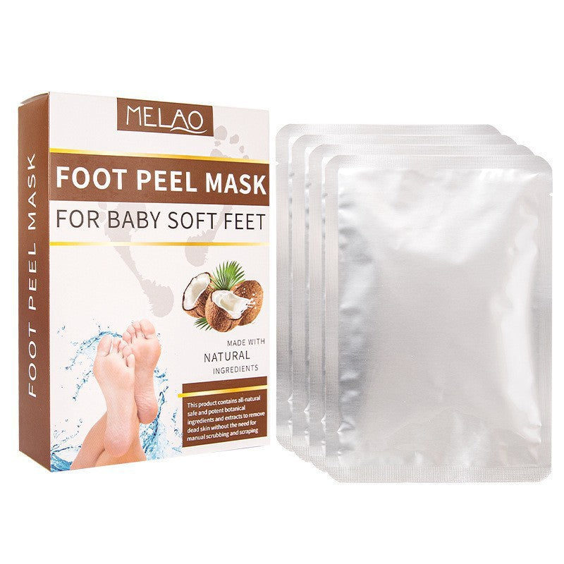 Clean Old Foot Heel Exfoliating Foot Mask