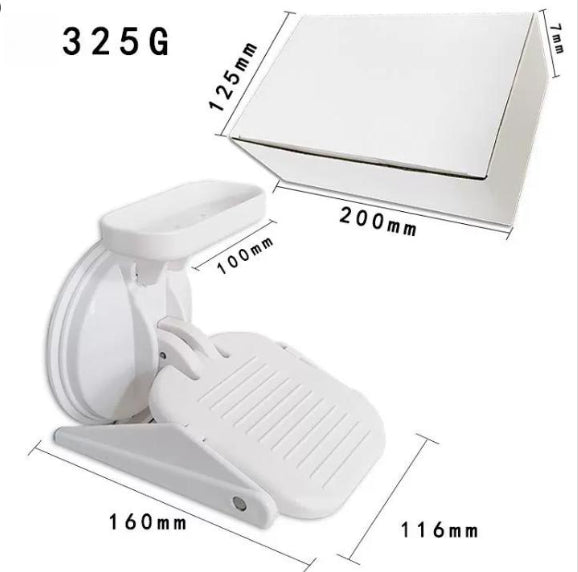 Bathroom Foot Pedal Suction Cup Foot Pedal Bracket