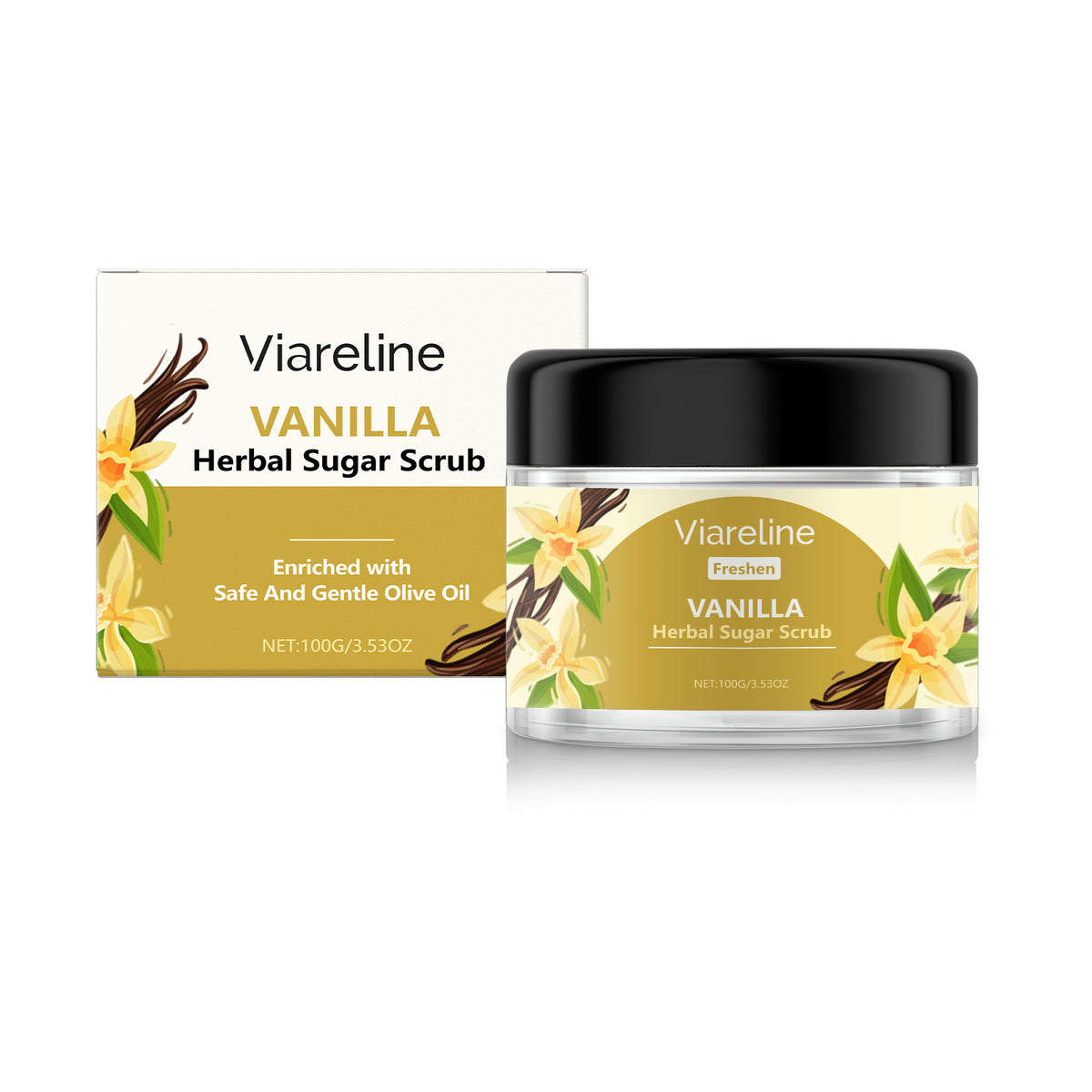 Citrus Body Scrub Cream
