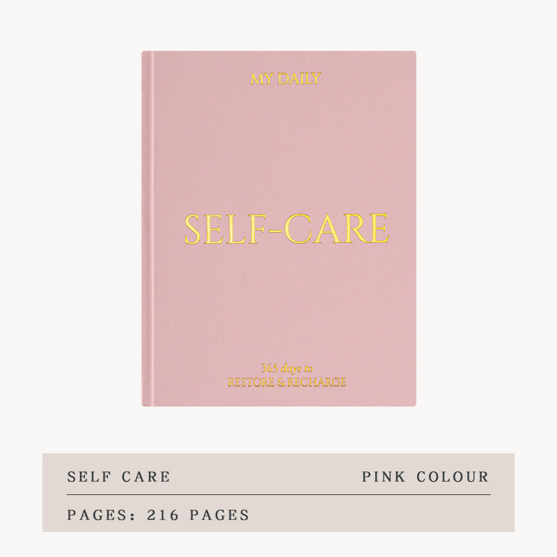 Creative Trend Linen Plan New Self-care Notebook
