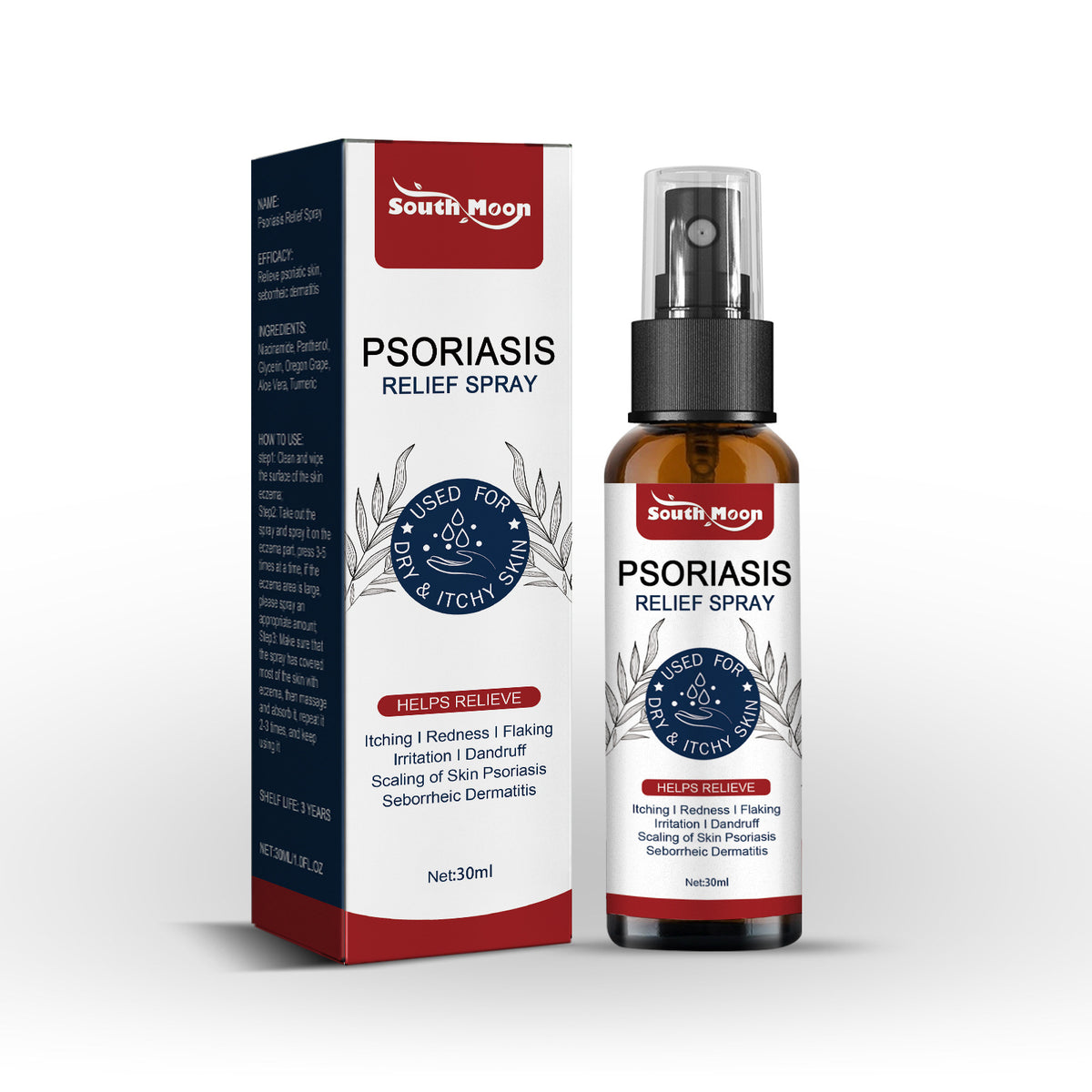Body Care Spray Relieves