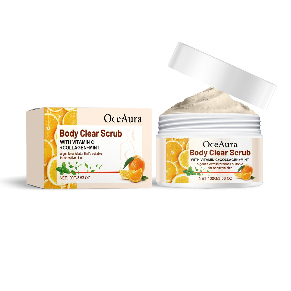 Orange Body Scrub