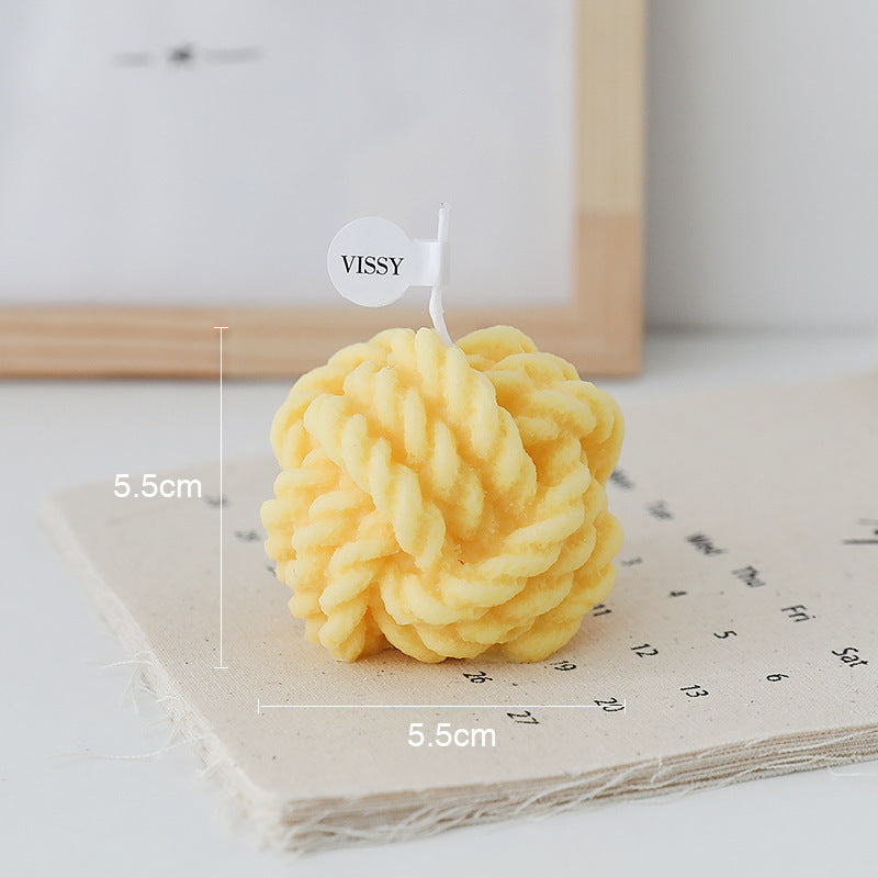 Aromatherapy Souvenir Photo Props Small Wool Candles