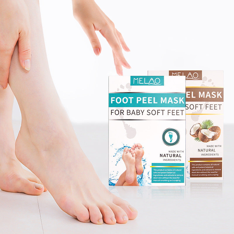 Clean Old Foot Heel Exfoliating Foot Mask