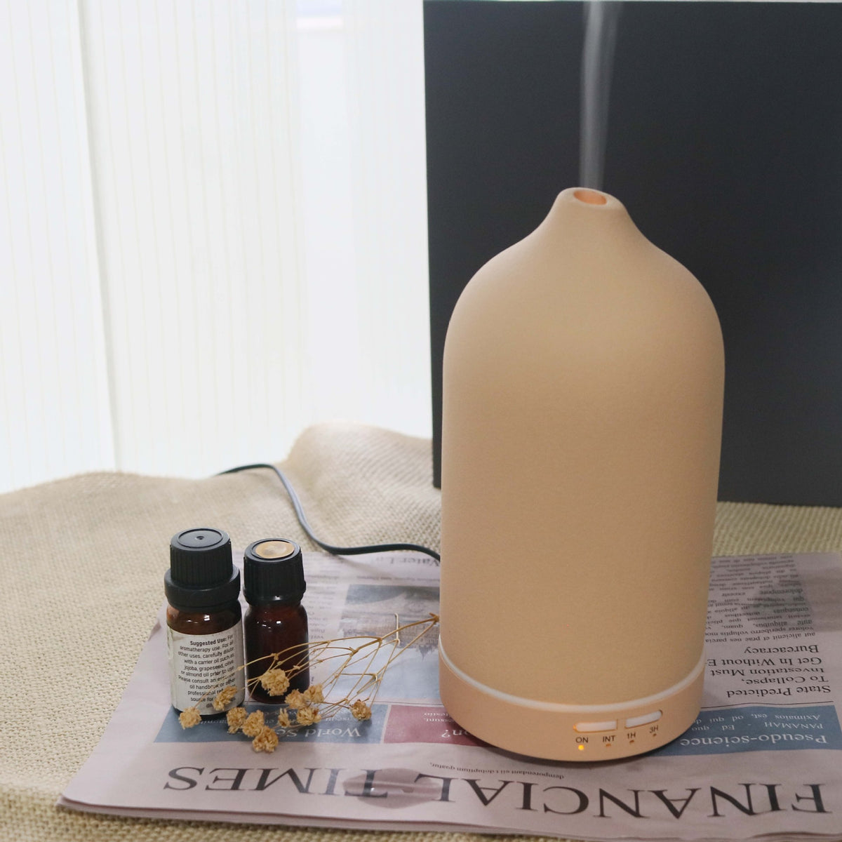 5 Colors Humificador Ceramic Aroma Diffuser Ultrasonic Diffusers Ceramic Humidifier