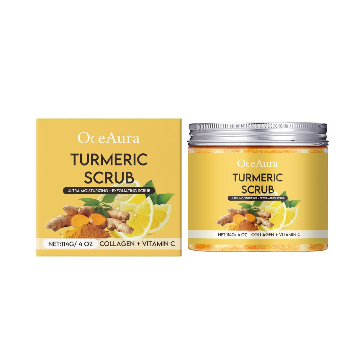 Turmeric Lemon Body Scrub