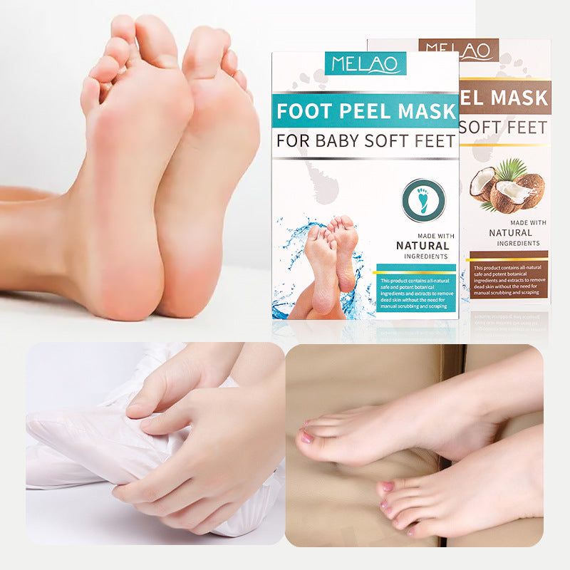 Clean Old Foot Heel Exfoliating Foot Mask