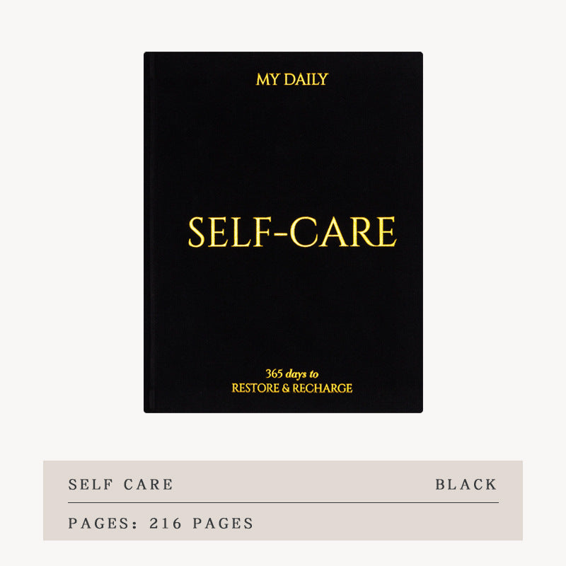 Creative Trend Linen Plan New Self-care Notebook