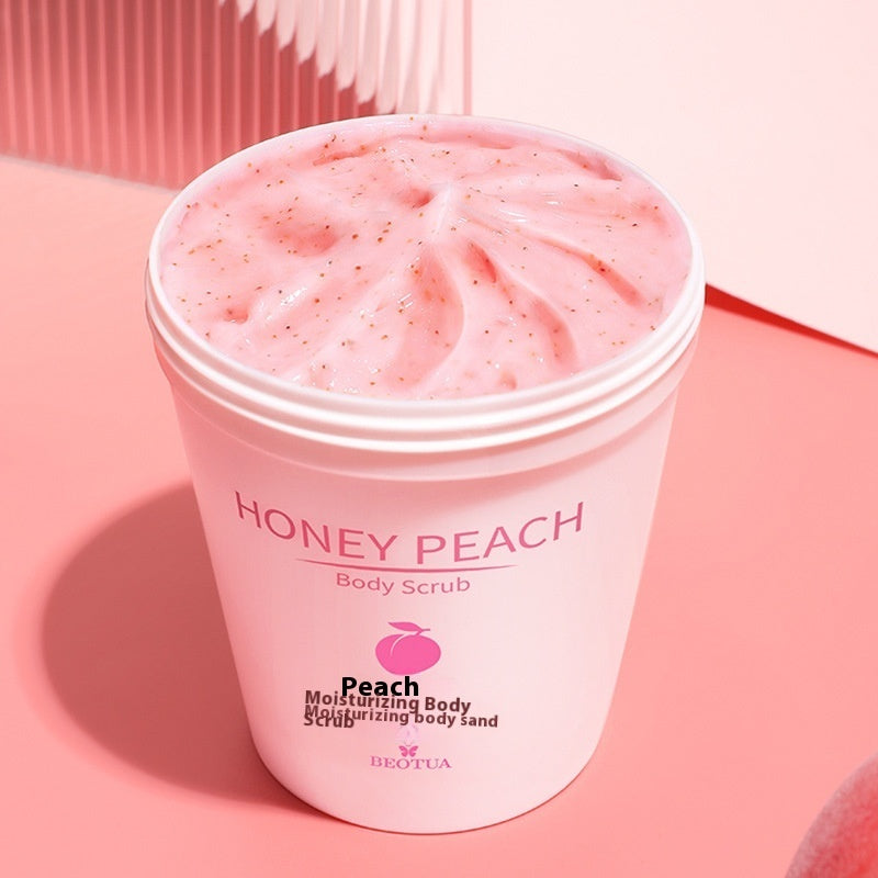 Peach Moisturizing Body Scrub Cream