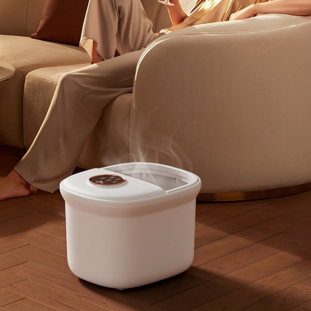 110V Foot Bath Tub Fantastic Foot Warming Appliance Three-dimensional Foot Bath Barrel