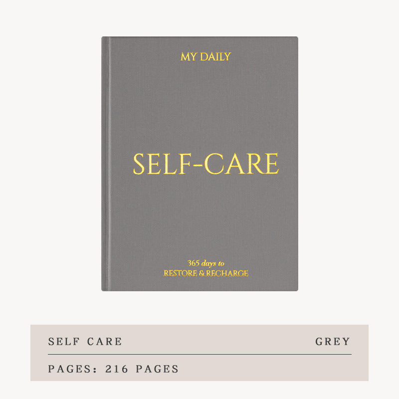 Creative Trend Linen Plan New Self-care Notebook