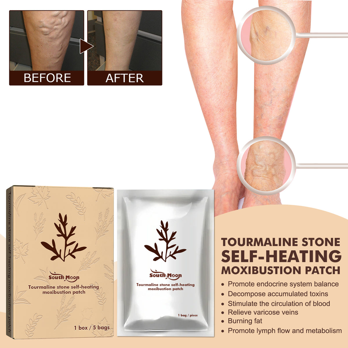 Joint Massage Cervical Self-heating Moxibustion Plaster Soothing Soreness Care