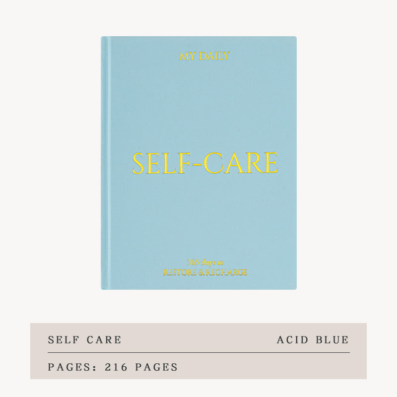 Creative Trend Linen Plan New Self-care Notebook